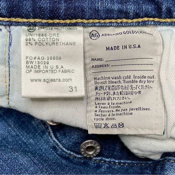 ALEXA CHUNG for AG Denim Cut Off Jean Short - Picture 4 of 14